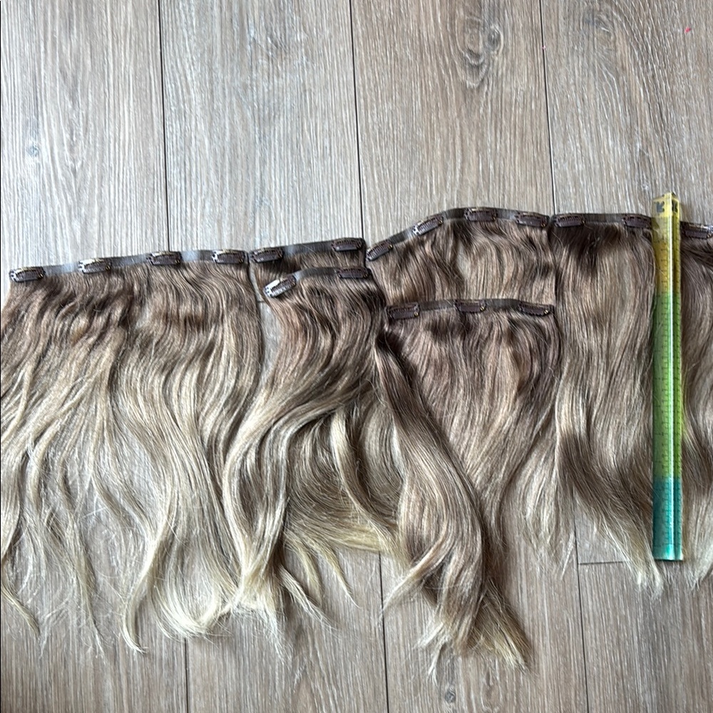 Ballami Brown Ombre Hair Extensions